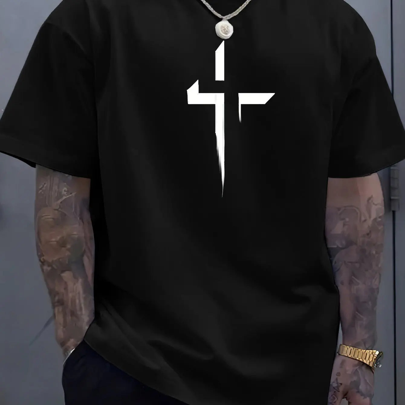Casual T-shirt - Creative Cross