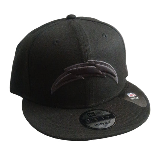 Los Angeles Chargers NFL Triple Black Sports Cap - Snapback