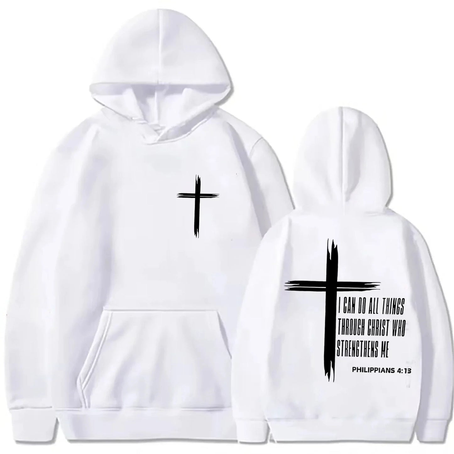 Hoodie - Spiritual - "I Can Do All Things Through Christ Who Strengthens Me"