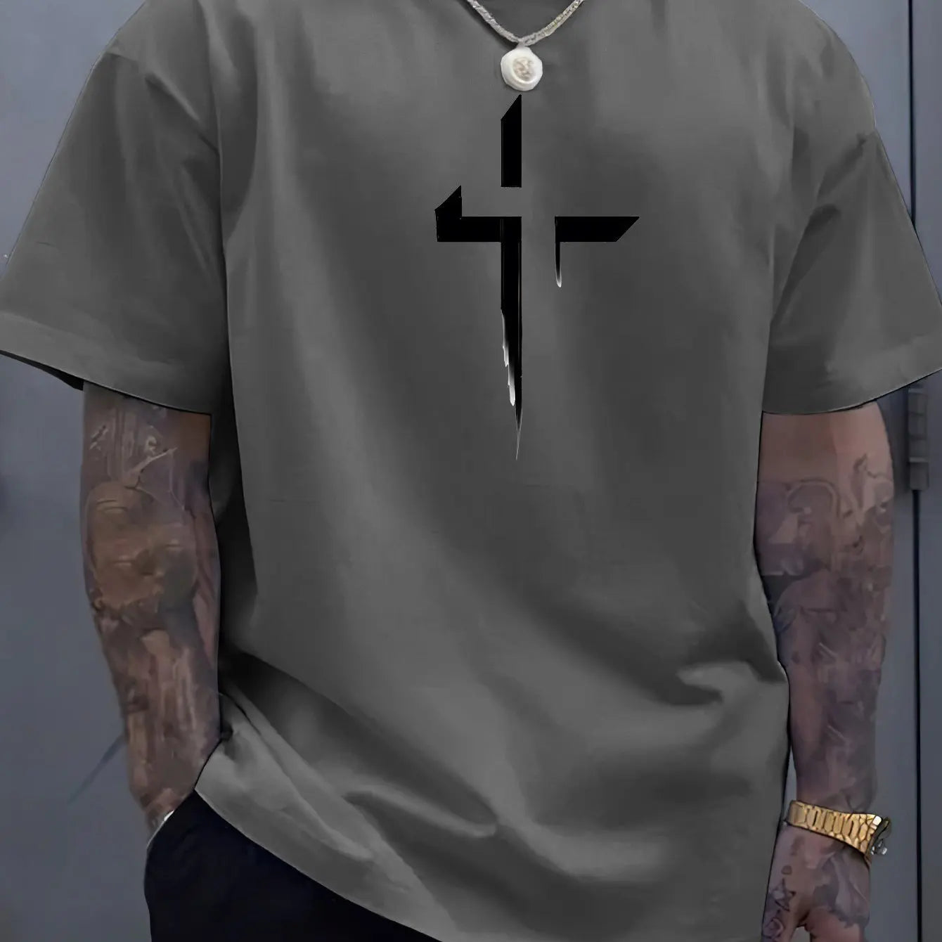 Casual T-shirt - Creative Cross