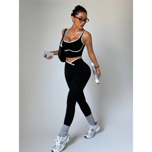 Women's Fitness Sports Outfit Set (4 colors available)