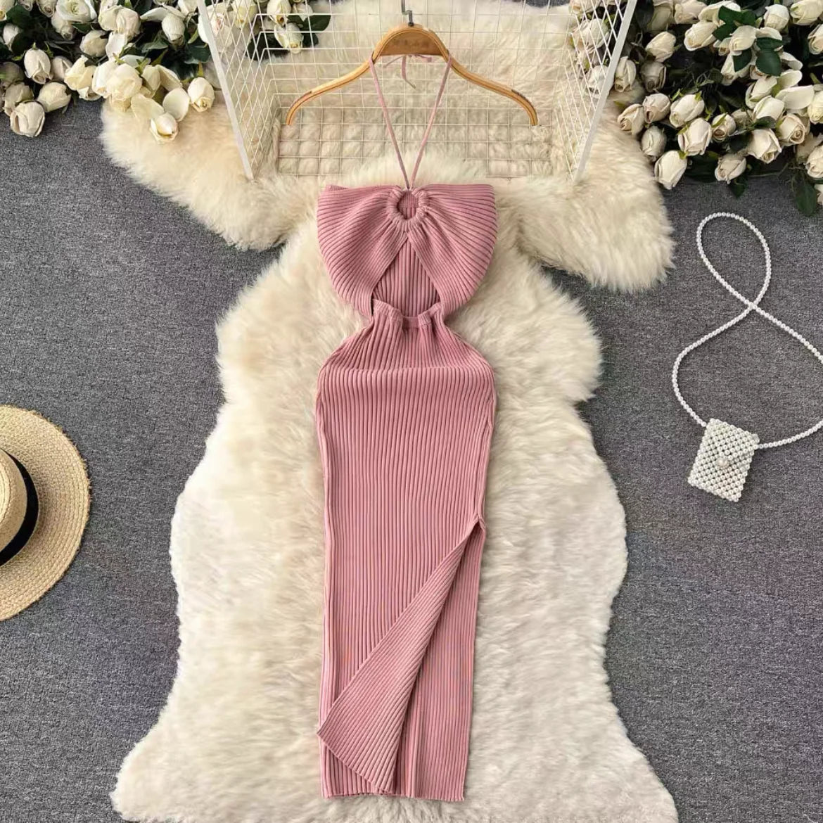 Chic Fashion Trendy Dress Leg/Hip Split (10 colors available)