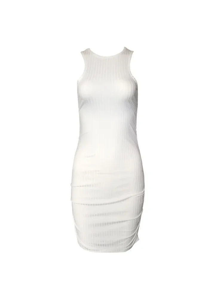 Sexy Bodycon Mini Dress - Sleeveless