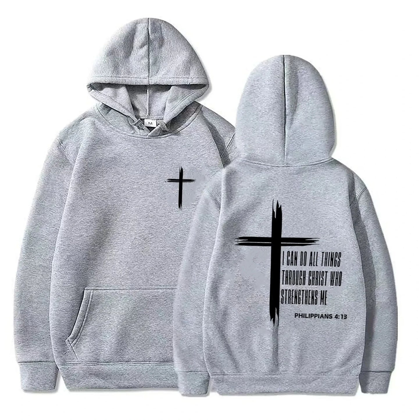 Hoodie - Spiritual - "I Can Do All Things Through Christ Who Strengthens Me"