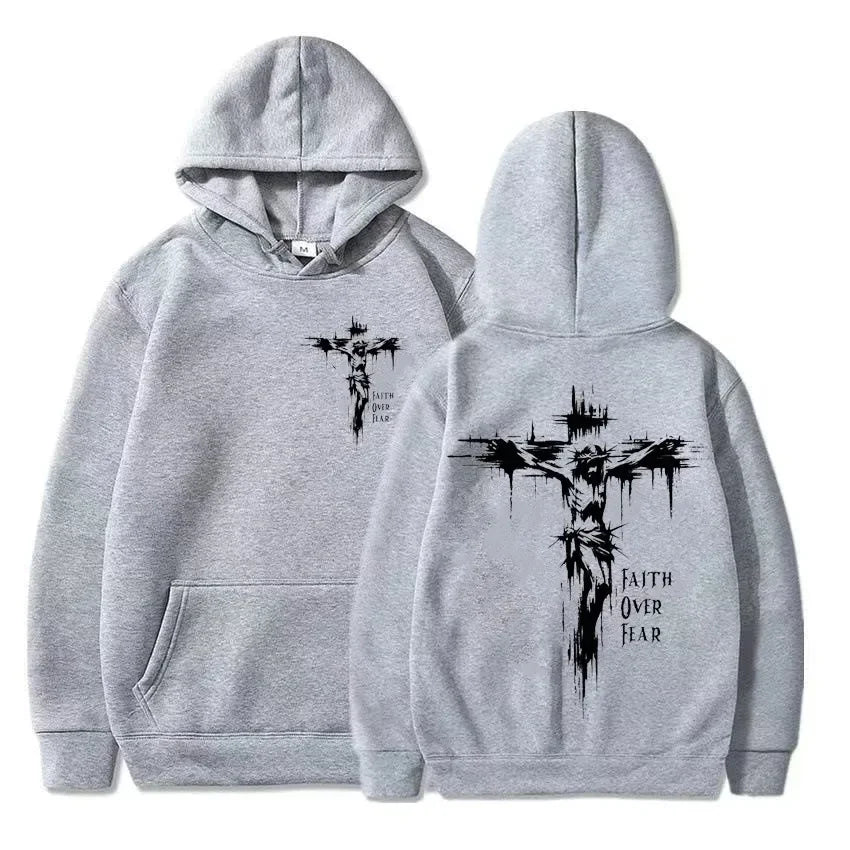 Hoodie - Spiritual - "Faith Over Fear"