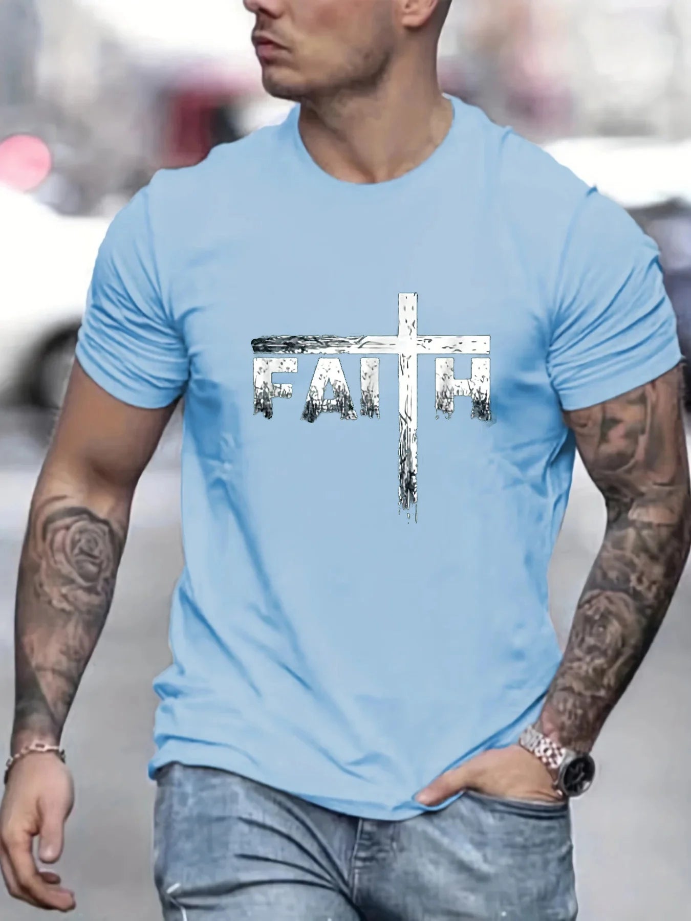 Blessed T-Shirt - Faith - Casual