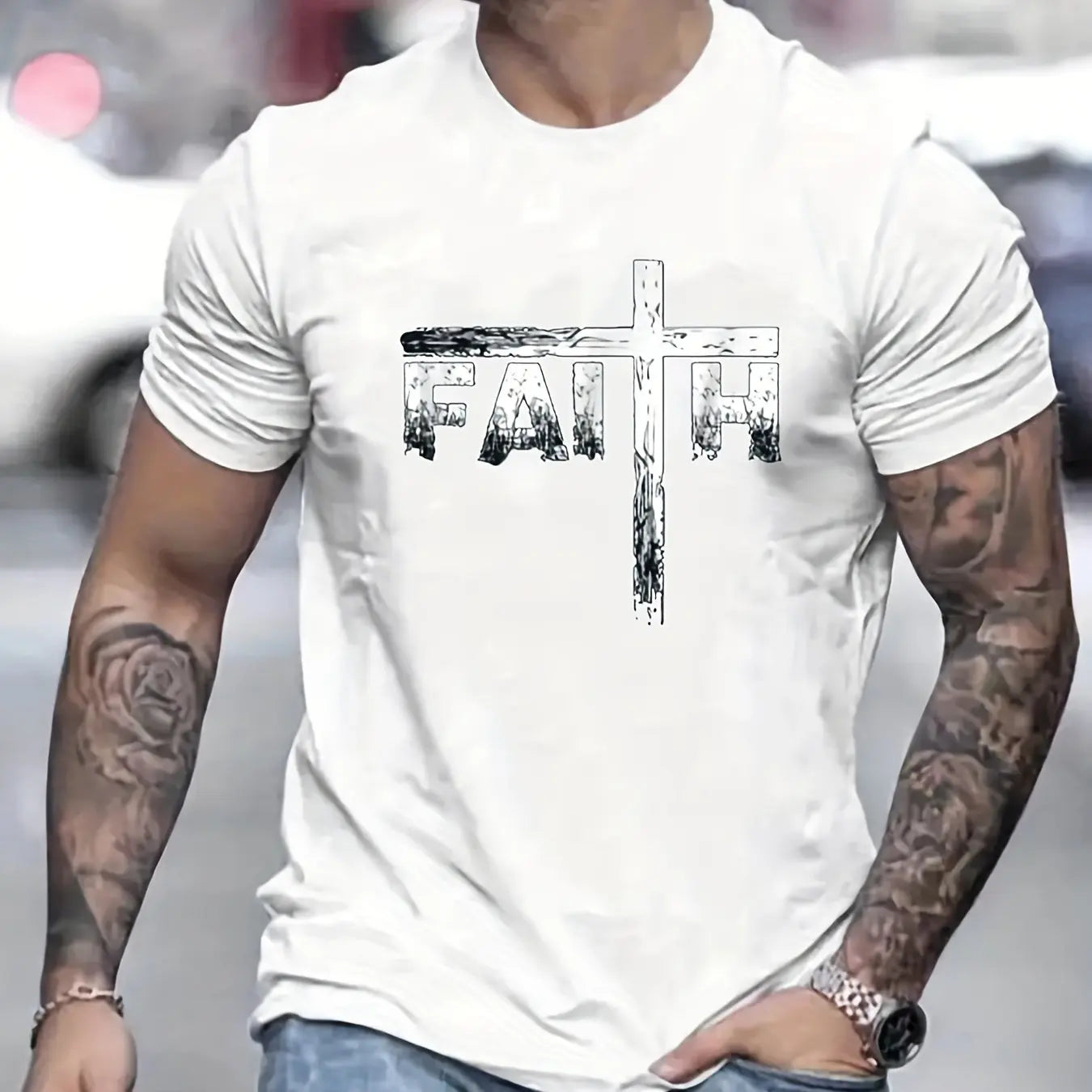 Blessed T-Shirt - Faith - Casual