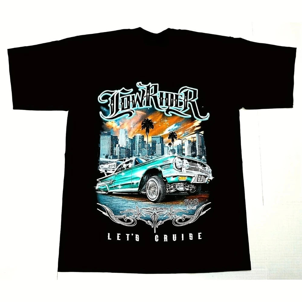 Lowrider 1960 Impala "Let's Cruise" Graphic T-Shirt