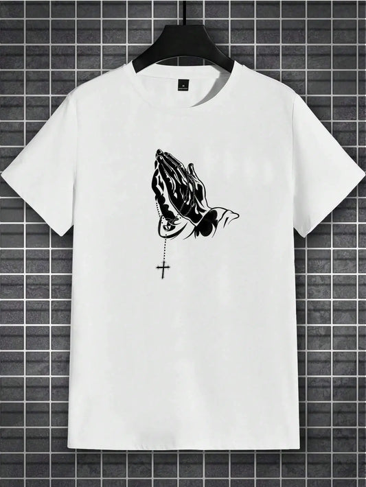 Blessed Fashion T-Shirt - Praying Hands