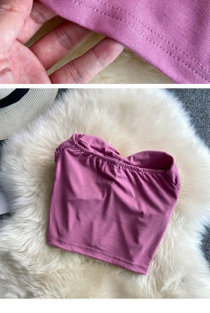 New Fashion Tube-Top/ Crop-Top (8 colors available)