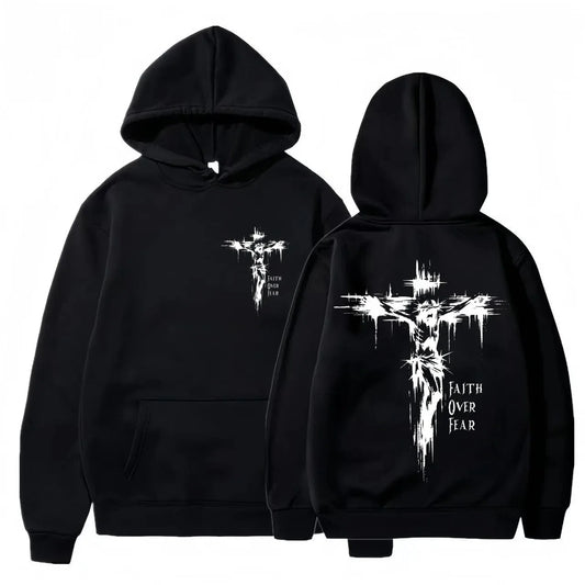 Hoodie - Spiritual - "Faith Over Fear"