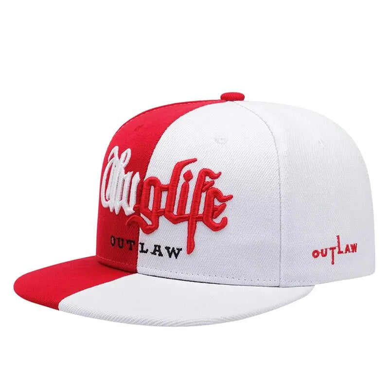 Fashion Thug Life 3D Embroidery Snapback Cap