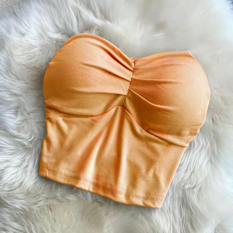 New Fashion Tube-Top/ Crop-Top (8 colors available)
