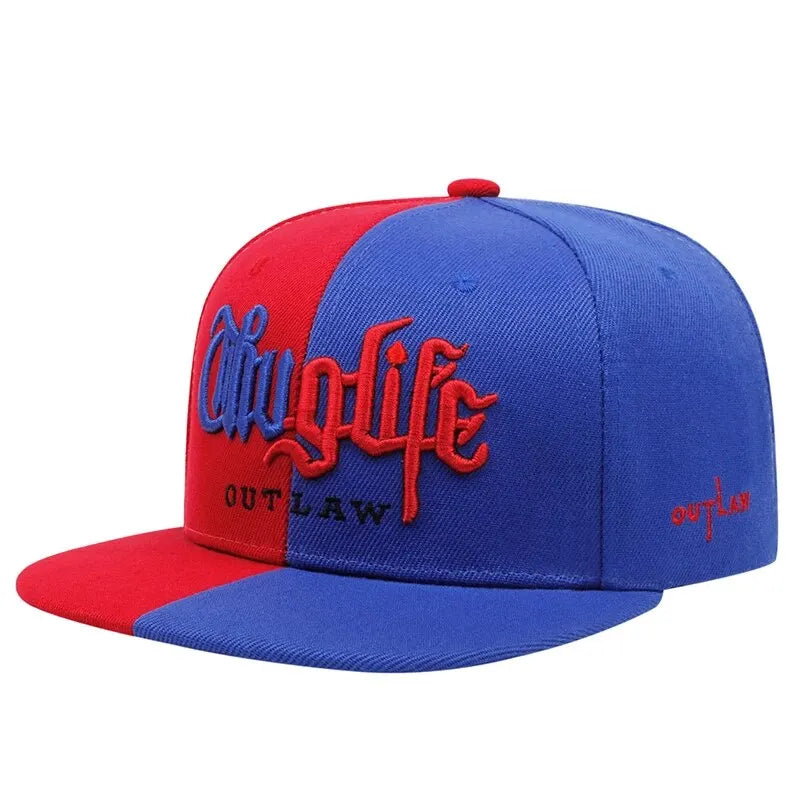 Fashion Thug Life 3D Embroidery Snapback Cap