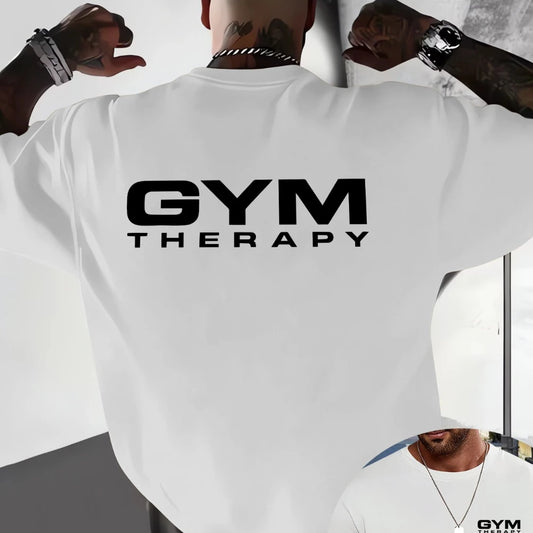 Mens Fitness "Gym Therapy" Casual T-Shirt (3 colors available)