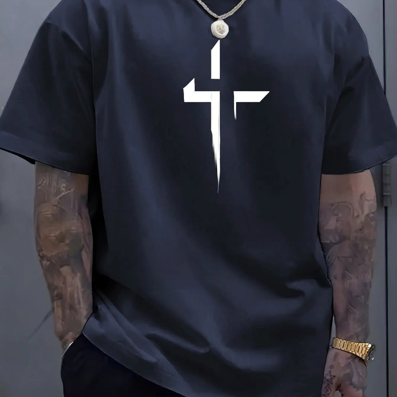 Casual T-shirt - Creative Cross