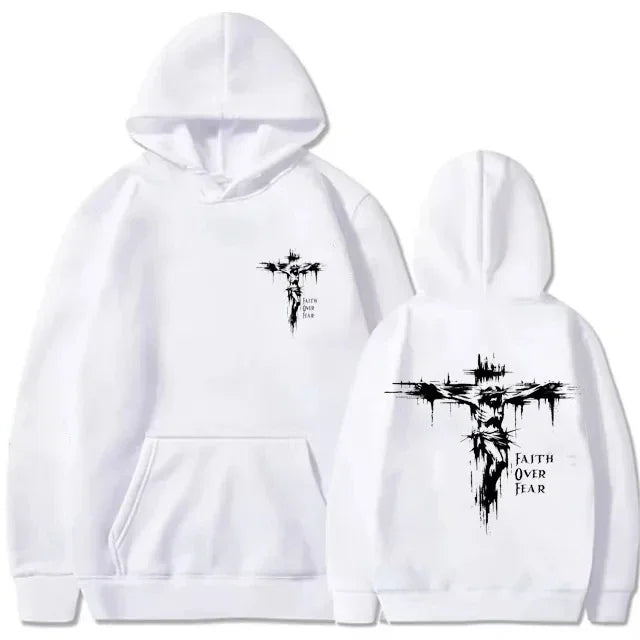 Hoodie - Spiritual - "Faith Over Fear"