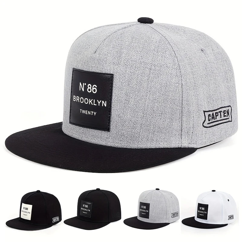 Unisex BROOKLYN Label - Adjustable Snapback Sports Cap