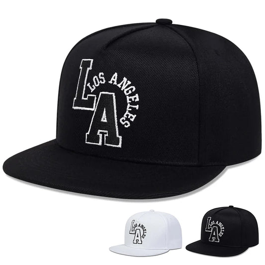 Embroidery Los Angeles Baseball Cap - Snapback - Adult Size