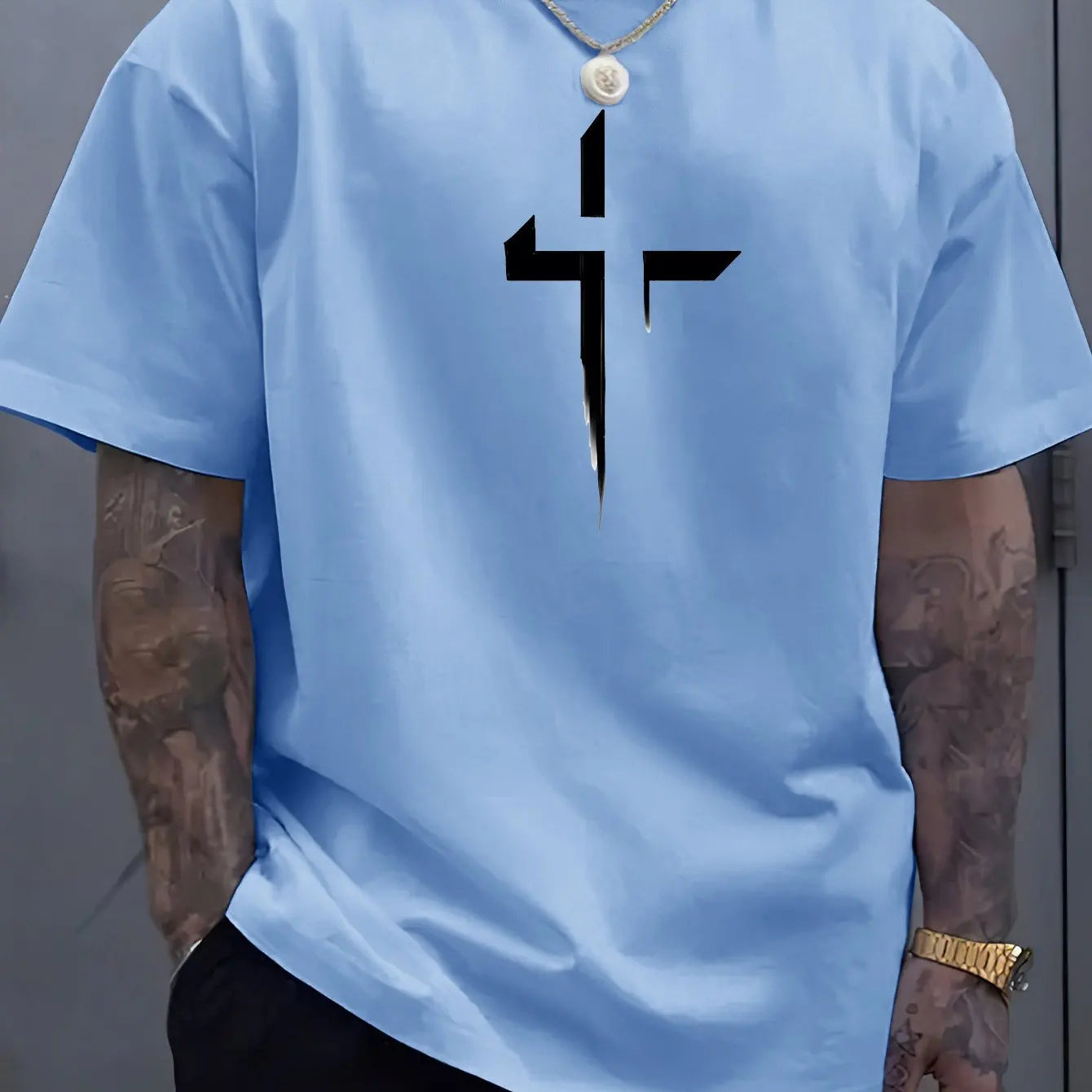Casual T-shirt - Creative Cross