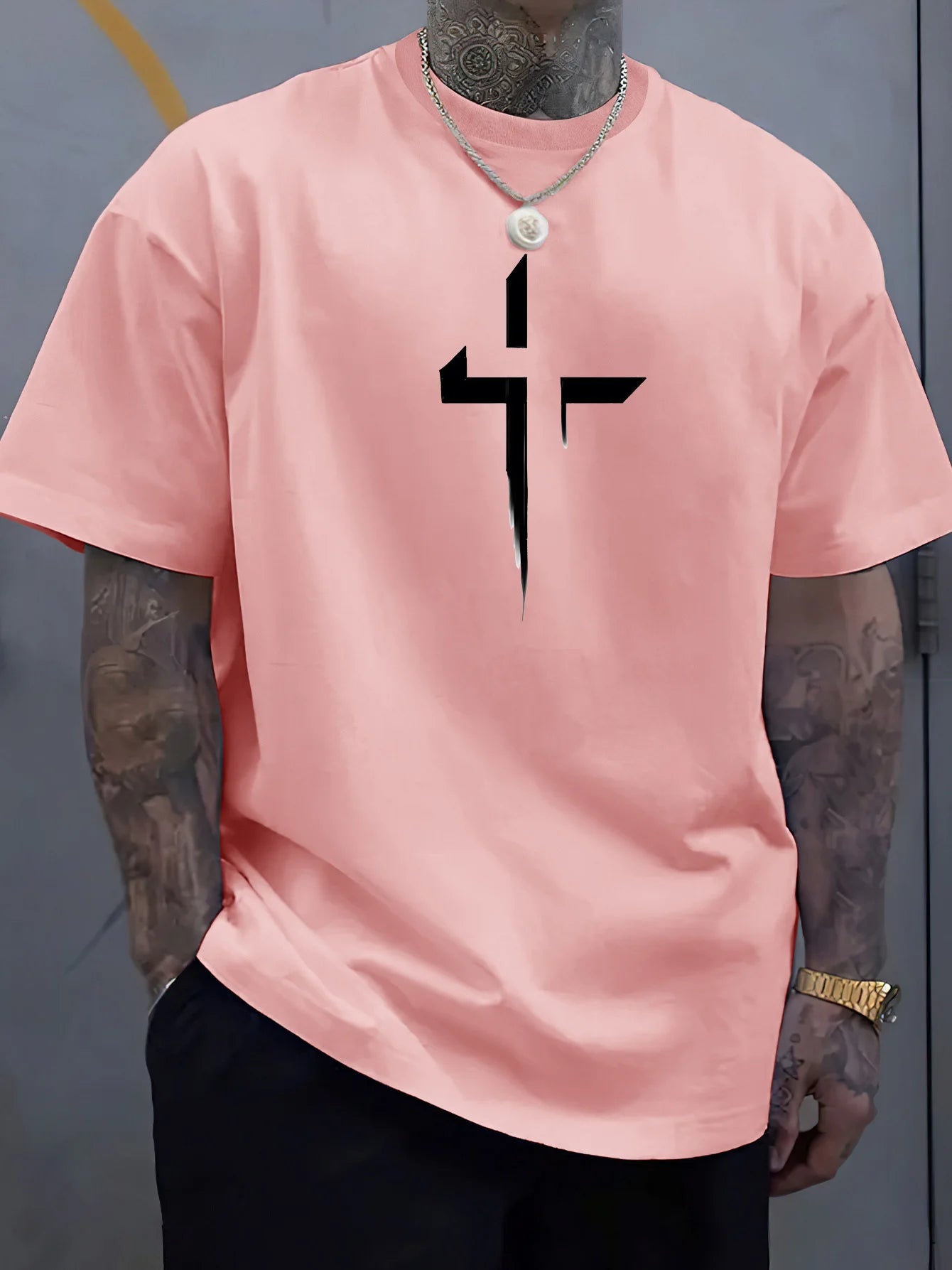 Casual T-shirt - Creative Cross