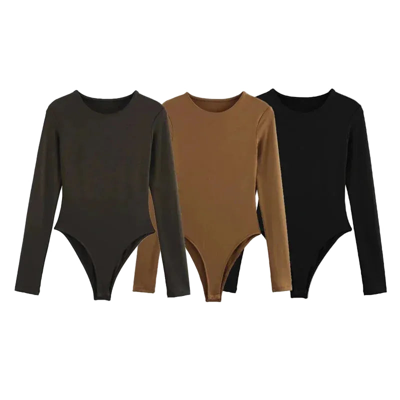 Long Sleeve Bodysuit - One Piece