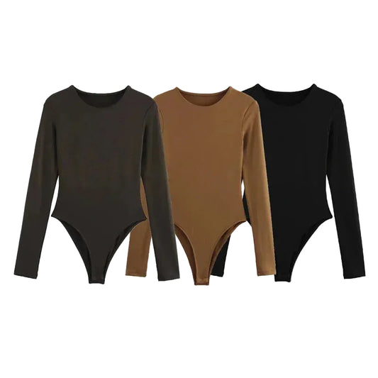 Long Sleeve Bodysuit - One Piece
