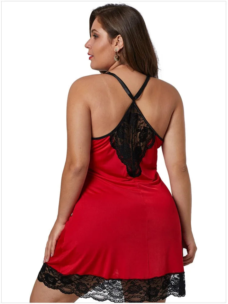 Elegant Sexy Lace Nightgown (7 colors available) S-7XL