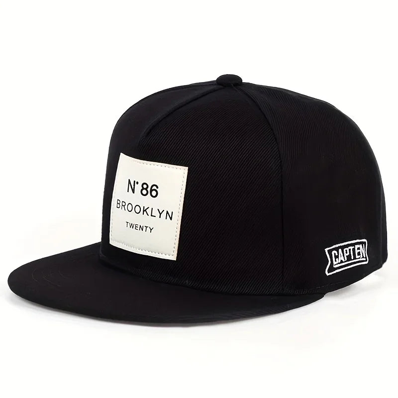 Unisex BROOKLYN Label - Adjustable Snapback Sports Cap