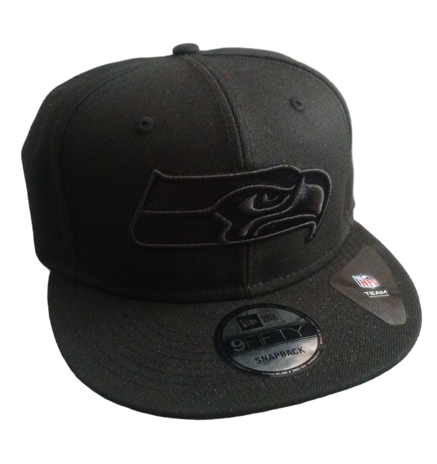 Seatle Seahawks NFL Triple Black Sports Cap - Snapback