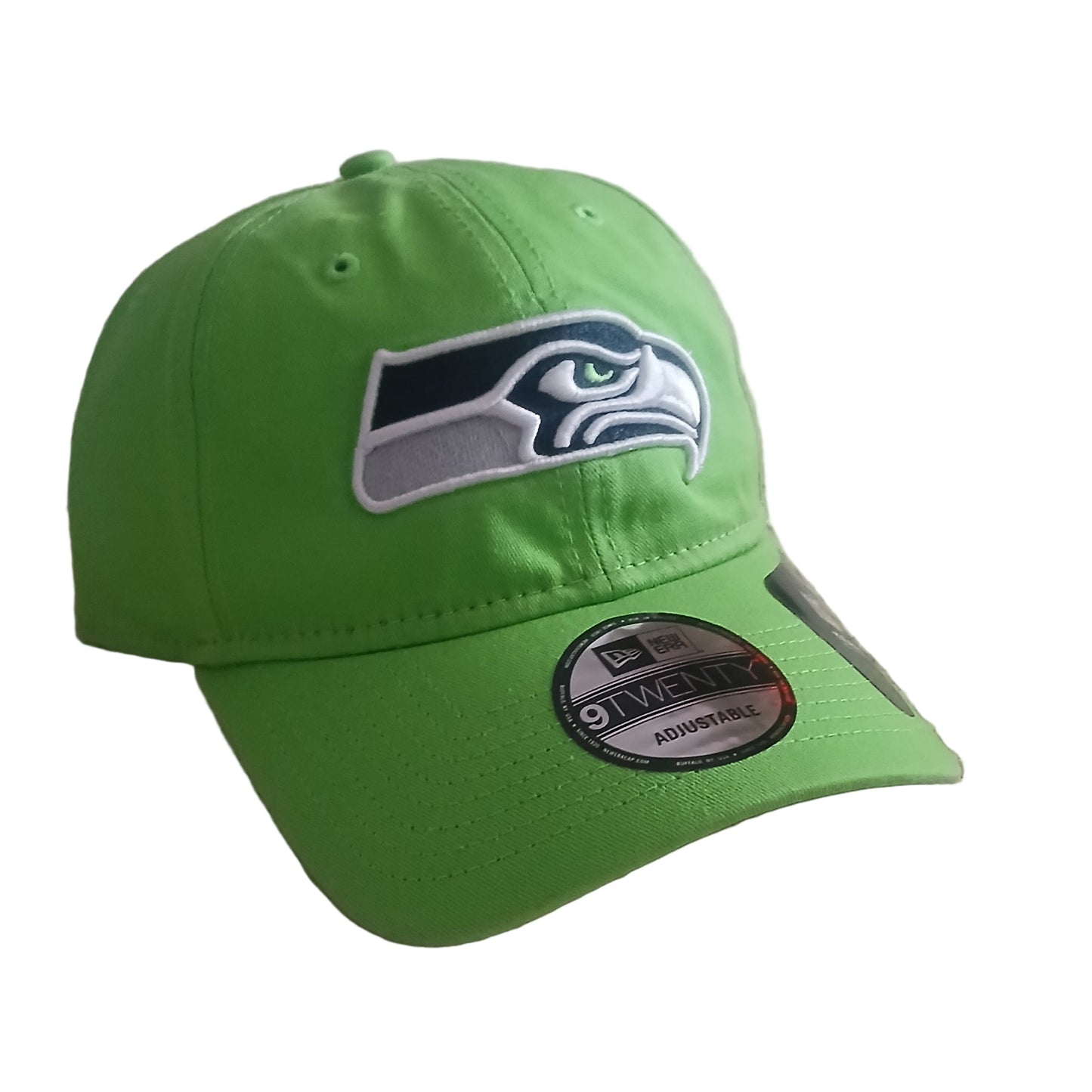 Seattle Seahawks NFL Neon Green Sports Cap - Adjustable Buckle