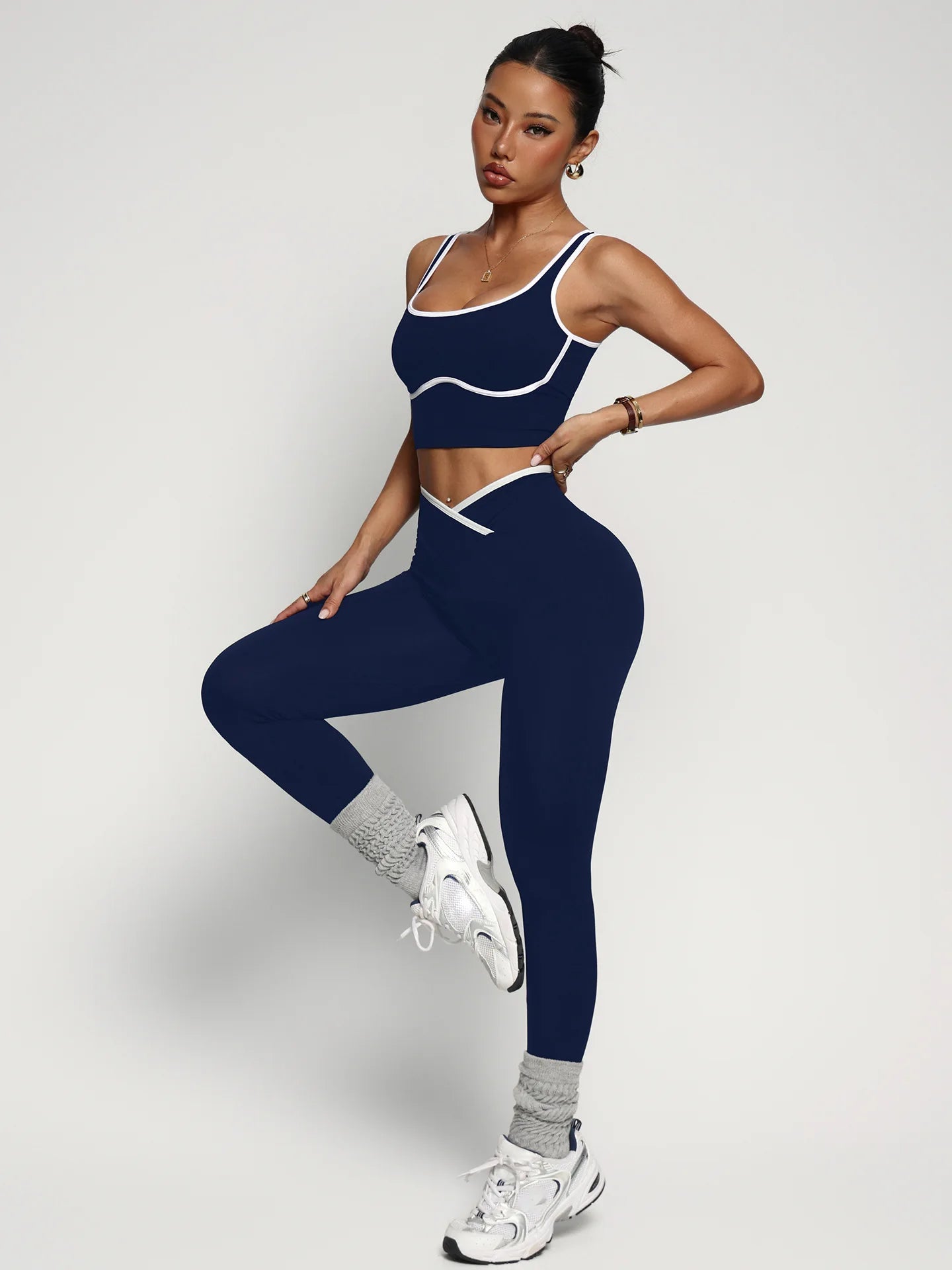 Women's Fitness Sports Outfit Set (4 colors available)